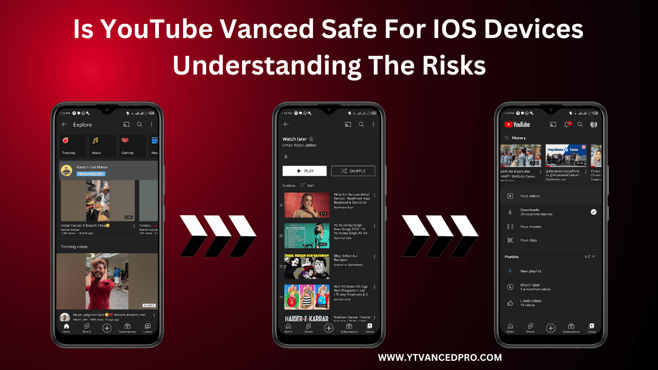 Is YouTube Vanced Safe For IOS Devices – Understanding The Risks
