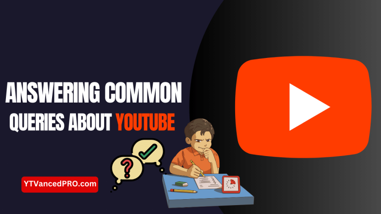 Answering Common Queries about YouTube